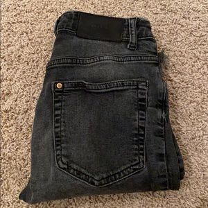 Vintage Black High Waisted Skinny Jeans